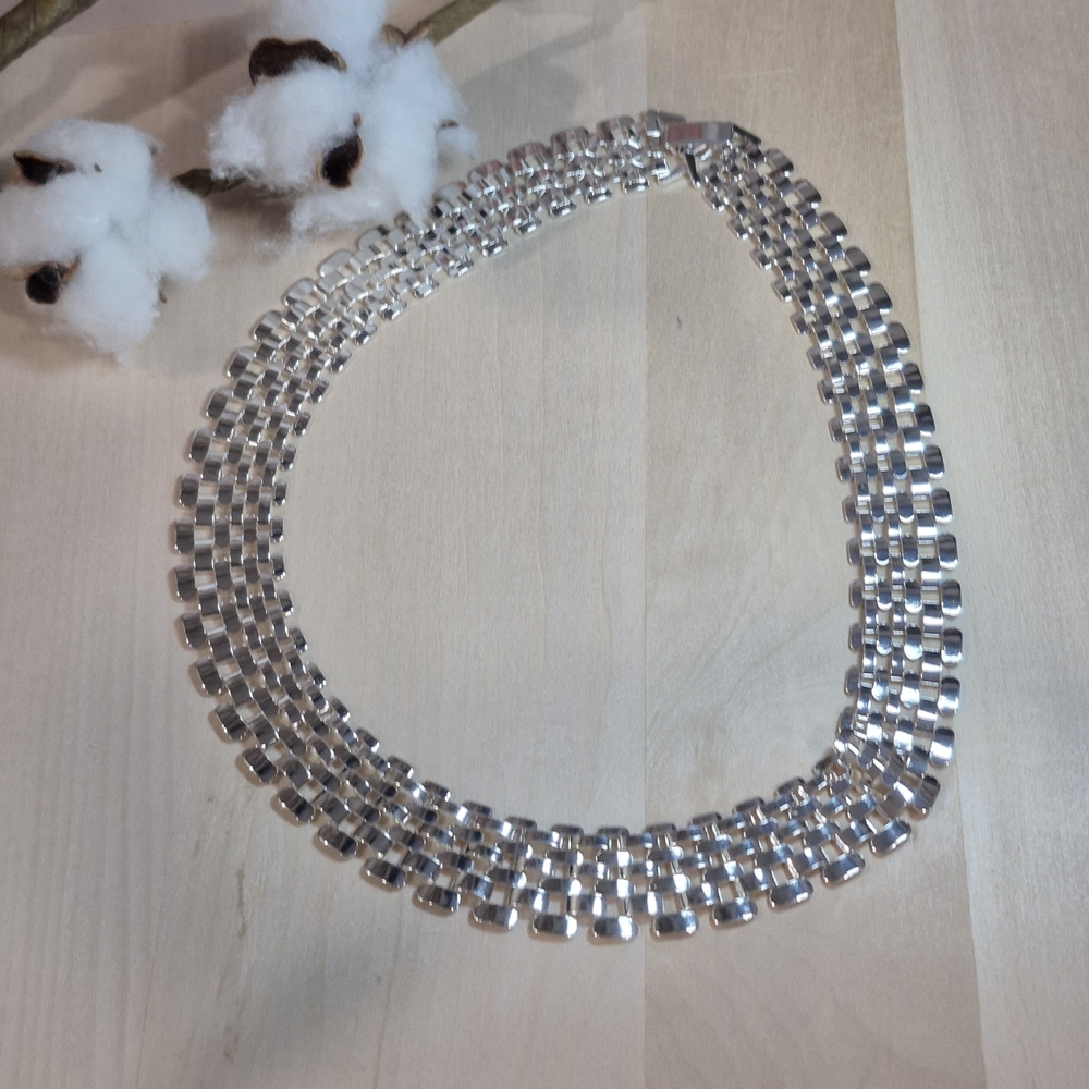 🩶🩶NEW🩶🩶 PRETTY!! Iron Cuban Chunky Thick Chain Necklace - Picture 6 of 14